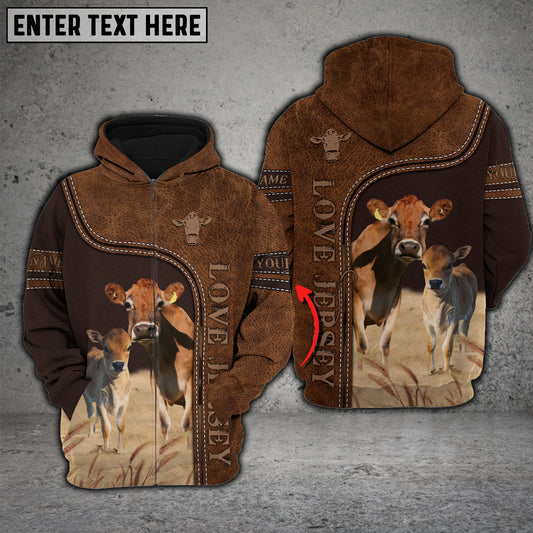 Joy Corners Jersey Love Baby Cattle Personalized 3D All Over Printed Hoodie