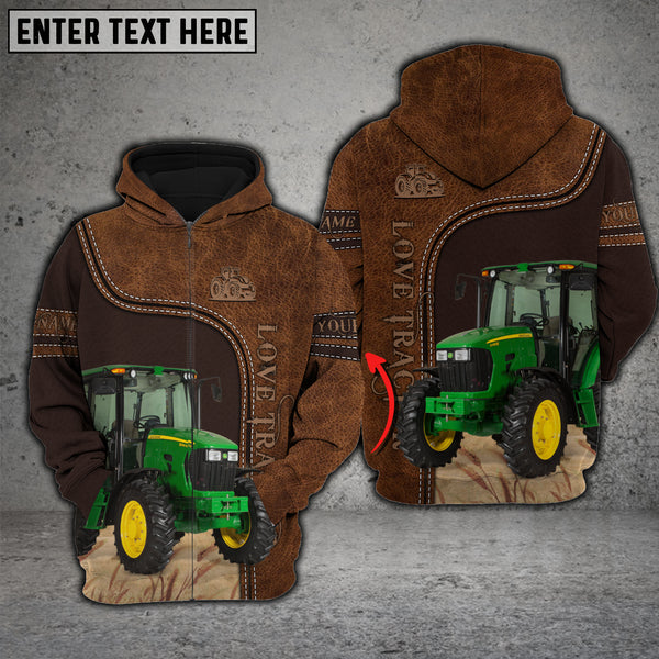 Joy Corners Tractor Love Baby Cattle Personalized 3D All Over Printed Hoodie