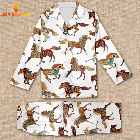 Joy Corner Horse Lover Style 1 3D Chistmas Pajamas