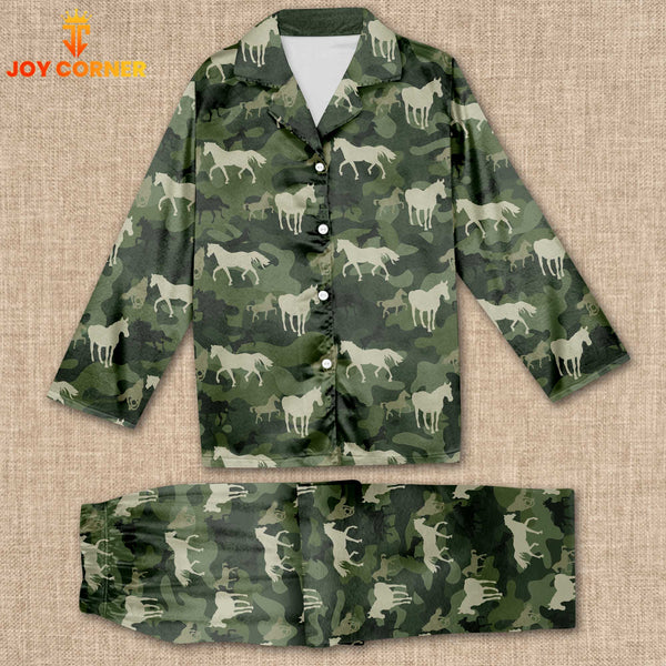 Joy Corner Horse Lover Style 2 3D Chistmas Pajamas