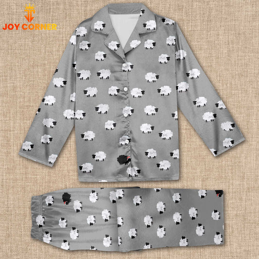 Joy Corner Sheep Lover Style 1 3D Chistmas Pajamas