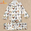 Joy Corner Chicken Lover Style 6 3D Chistmas Pajamas