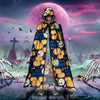 Joy Corner Pumpkin Bat Happy Halloween Cattoon Halloween Pattern Special Hooded Cloak