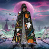 Joy Corner Candy Ghost Happy Halloween Pattern Special Hooded Cloak