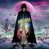 Joy Corner Light Ball Halloween Diamond Pattern Special Hooded Cloak
