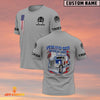 Joy Corners Custom Name American By Birth, Trucker By Choice T Shirt 2023