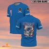Joy Corners Custom Name American By Birth, Trucker By Choice T Shirt 2023