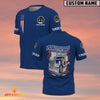 Joy Corners Custom Name American By Birth, Trucker By Choice T Shirt 2023