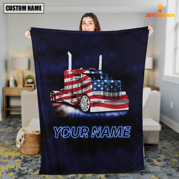 Joy Corners American Flag Pattern Truck Blanket 2023