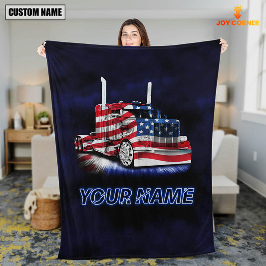 Joy Corners American Flag Pattern Truck Blanket 2023