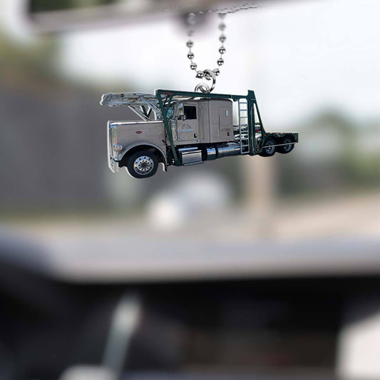 Joy Corners Silver 06 Truck Car Hanging Ornament