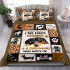 Joy Corners Dachshund Customized Name and Dog 3D Bedding Set