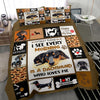 Joy Corners Dachshund Customized Name and Dog 3D Bedding Set