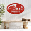 Joycorners Farm Sign & Wall Decor, Farmhouse Decor, Gift for Farmer, Farm Scene Wall Art, Barn Decor, Tractor Sign , Fathers Day Gift LM0110