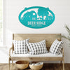 Joycorners Farm Sign & Wall Decor, Farmhouse Decor, Gift for Farmer, Farm Scene Wall Art, Barn Decor, Tractor Sign , Fathers Day Gift LM0110