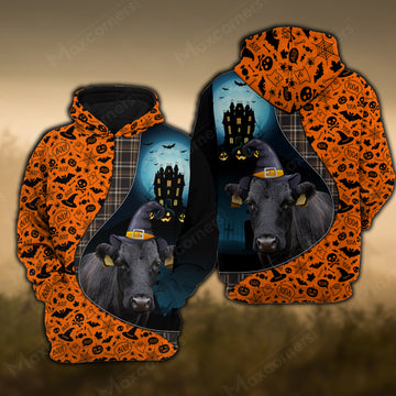 Joy Corners Dexter Castle Halloween Pattern 3D Hoodie