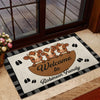 Joycorners Personalized Three Cows Family Welcome Doormat (10 Cattle Breeds)