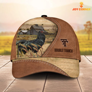 Joycorners Black Sumatra Rooster Brown Customized Name Cap