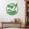 Joycorners Personalized Duck Hunting Sign, Duck Hunting Decor, Gift for Duck Hunting, Duck Hunting Wall Decor LM0110