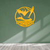 Joycorners Personalized Duck Hunting Sign, Duck Hunting Decor, Gift for Duck Hunting, Duck Hunting Wall Decor LM0110