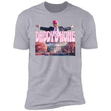 Joycorner Grey Daddy'S Home Home Real Good Man Donald Pink Shirt