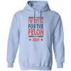 Joycorner Independence Day Voting For The Felon America President Trump 2024 Bright Shirt