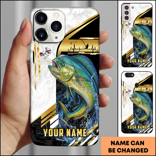 Joycorners Mahi-mahi Fishing Lure Splash Personalized Phone Case
