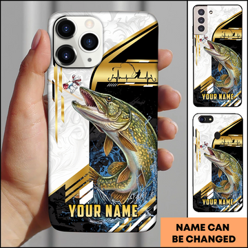 Joycorners Pike Fishing Lure Splash Personalized Phone Case