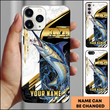 Joycorners Marlin Fishing Lure Splash Personalized Phone Case