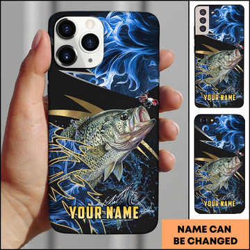 Joycorners Crappie Fishing Lure Splash Personalized Phone Case