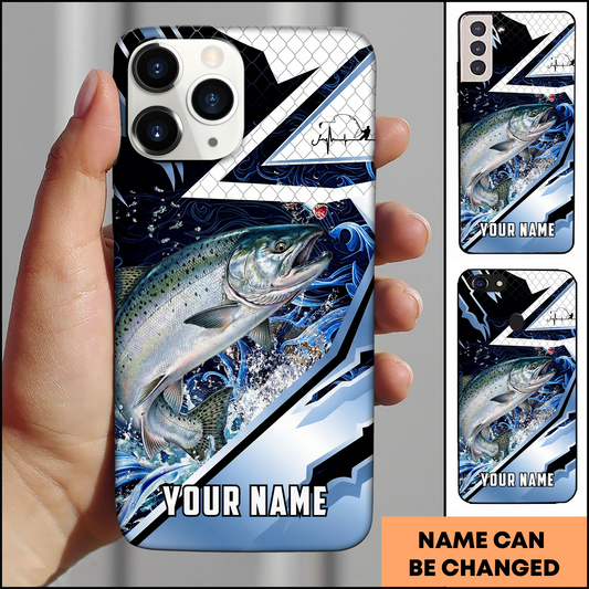 Joycorners Chinook Fishing Blue Lake Personalized Phone Case