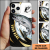 Joycorners Chinook Fishing Black Gold Personalized Phone Case