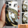 Joycorners Pike Fishing Black Gold Personalized Phone Case