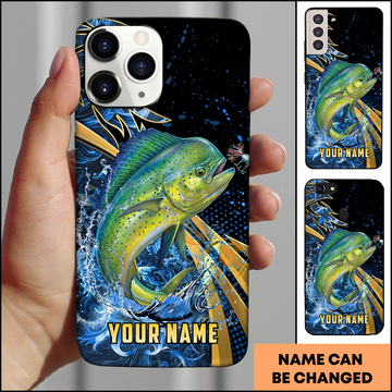 Joycorner Mahi-mahi Night Splash Personalized Phone Case