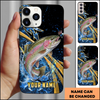 Joycorner Trout Night Splash Personalized Phone Case