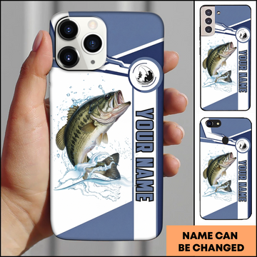 Joycorners Bass Splash Personalized Phone Case