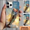Joycorners Jumping Bass Sunset Fishing Personalized Phone Case