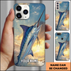 Joycorners Jumping Marlin Sunset Fishing Personalized Phone Case