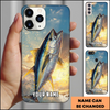 Joycorners Jumping Tuna Sunset Fishing Personalized Phone Case