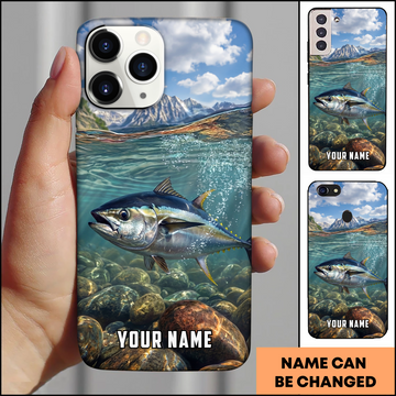 Joycorners Mountain River Tuna Personalized Phone Case