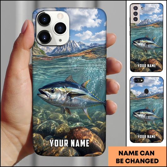 Joycorners Mountain River Tuna Personalized Phone Case