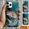 Joycorners Trophy Trout Splash Personalized Phone Case