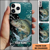 Joycorners Trophy Crappie Splash Personalized Phone Case