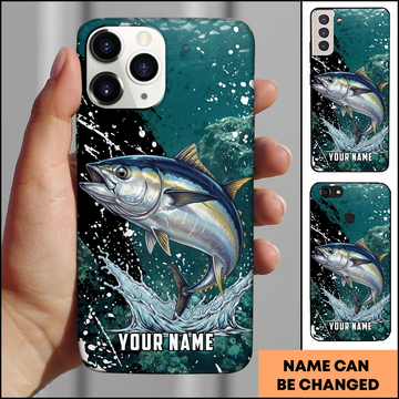 Joycorners Trophy Tuna Splash Personalized Phone Case