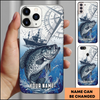 Joycorners Nautical Compass Crappie Fishing Personalized Phone Case