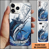 Joycorners Nautical Compass Marlin Fishing Personalized Phone Case