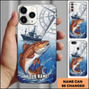 Joycorners Nautical Compass Redfish Fishing Personalized Phone Case