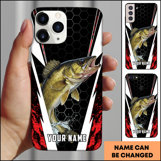 Joycorners Iron Walleye Impact Personalized Phone Case