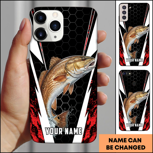 Joycorners Iron Redfish Impact Personalized Phone Case