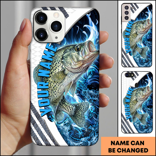 Joycorners Crappie Fishing Wave Personalized Phone Case